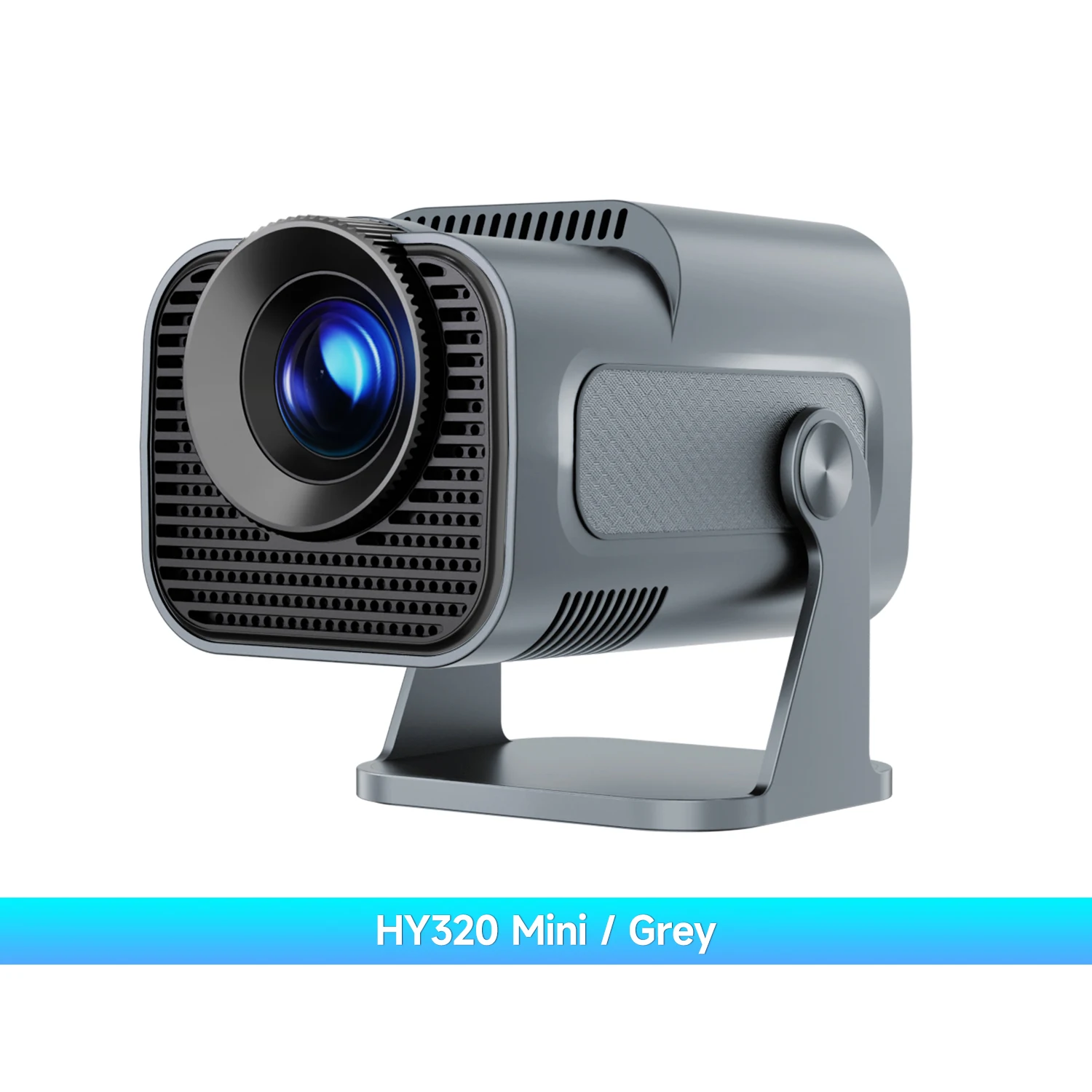 HY320 Mini Projector – Portable Home Cinema | 720P HD, WiFi 6 & Bluetooth