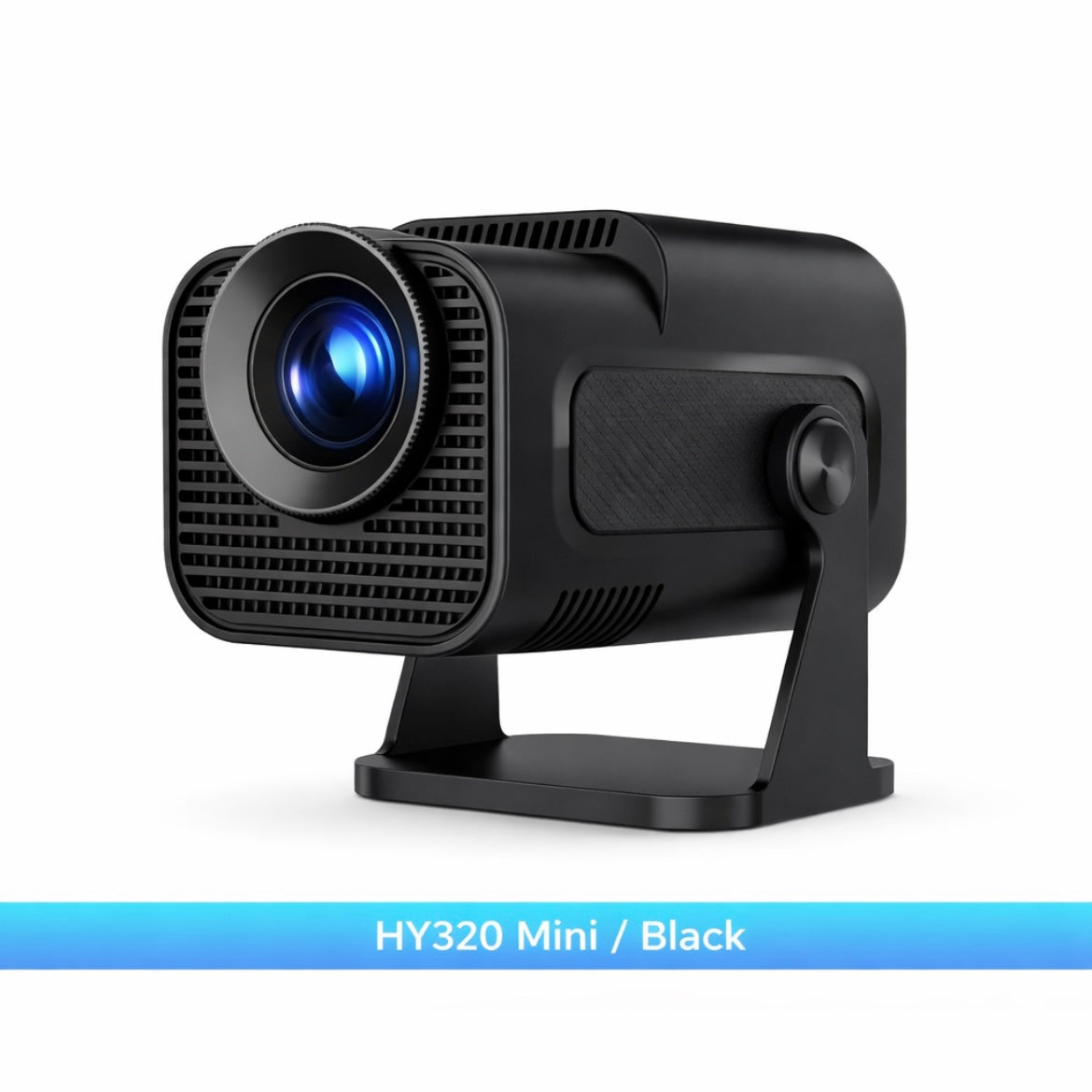 HY320 Mini Projector – Portable Home Cinema | 720P HD, WiFi 6 & Bluetooth